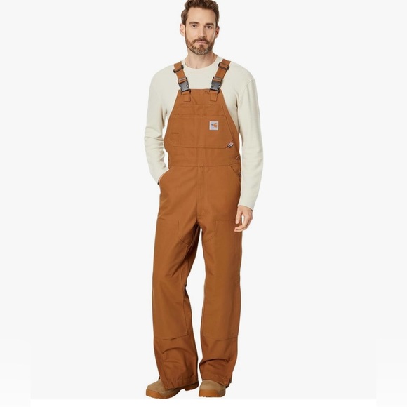 Carhartt Other - Carhartt Men's Flame Resistant Duck Bib Overalls